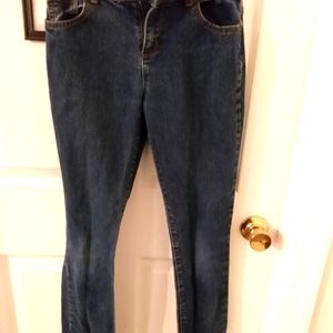 Place Medium Wash 5 pocket Blue Jeans